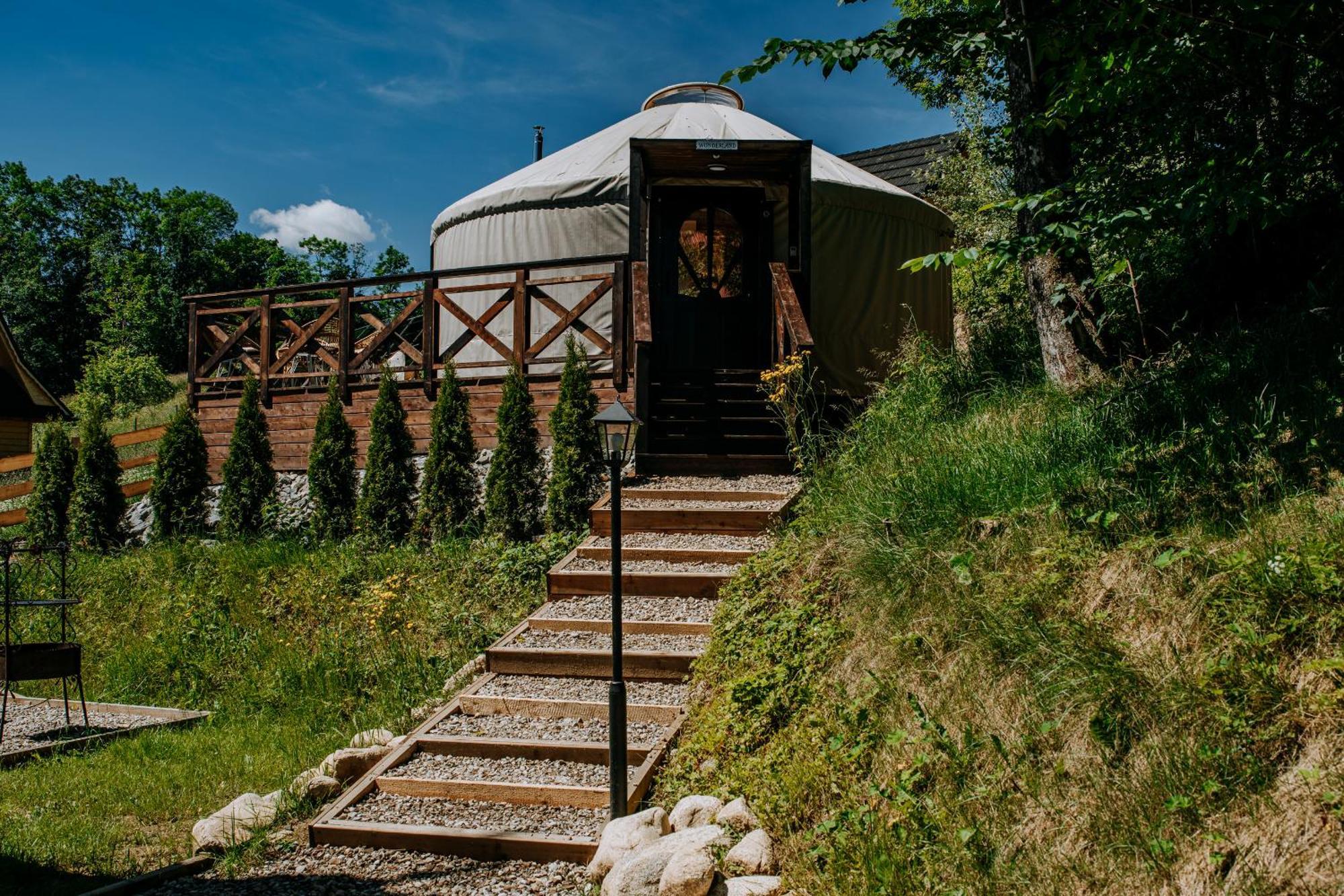 Jurta Na Wypasie - Luksusowy Namiot Z Widokiem Na Gory - Jacuzzi, Sauna, Split Ac, Private, Star View Закопане Екстериор снимка