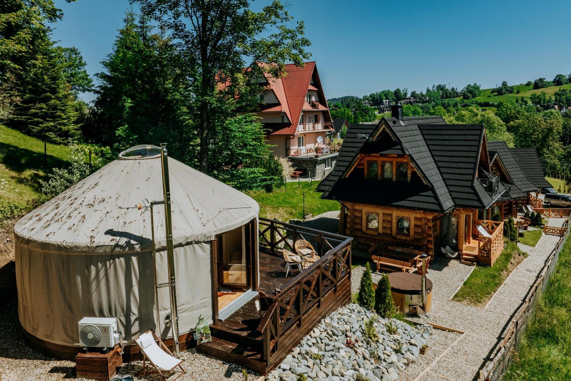Jurta Na Wypasie - Luksusowy Namiot Z Widokiem Na Gory - Jacuzzi, Sauna, Split Ac, Private, Star View Закопане Екстериор снимка