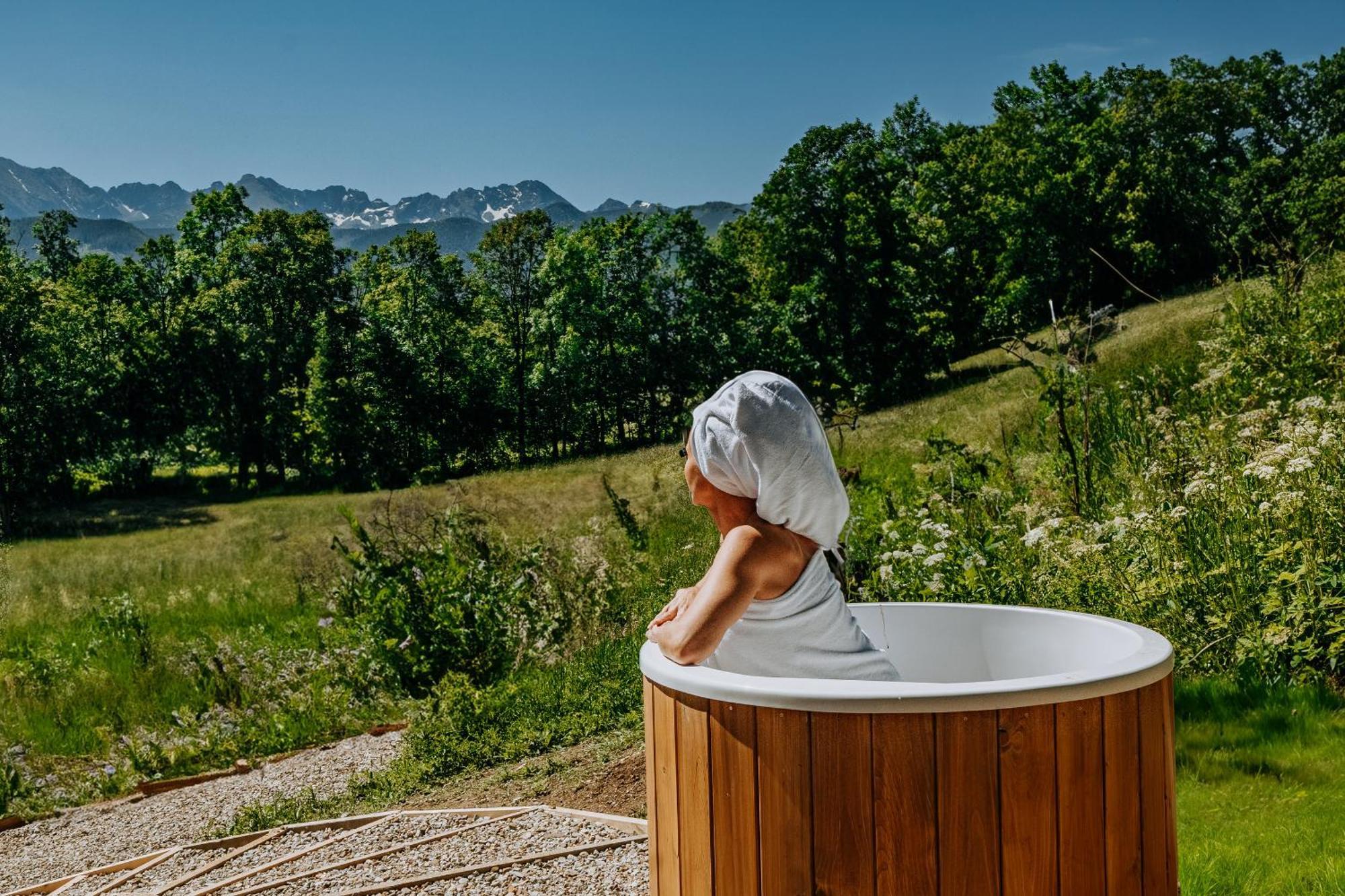 Jurta Na Wypasie - Luksusowy Namiot Z Widokiem Na Gory - Jacuzzi, Sauna, Split Ac, Private, Star View Закопане Екстериор снимка